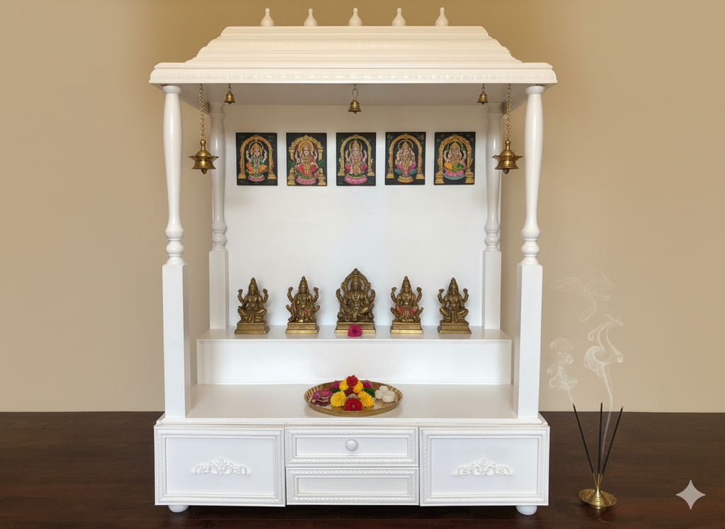 Open Mandir with Step