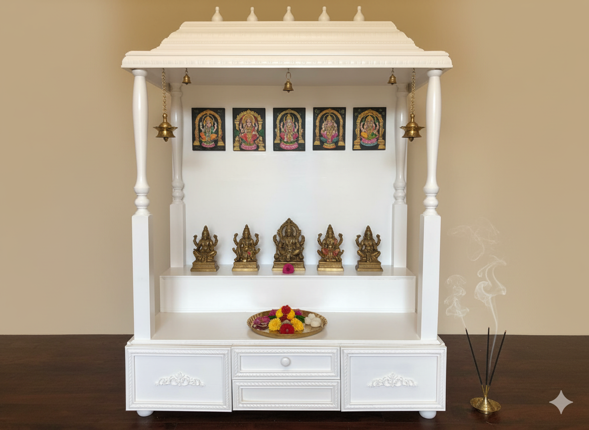 Open Mandir with Step